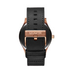 MVMTH Classical Leather Watch In Black (Digital)